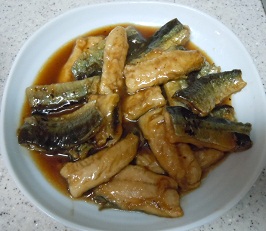 秋刀魚の飴炊き