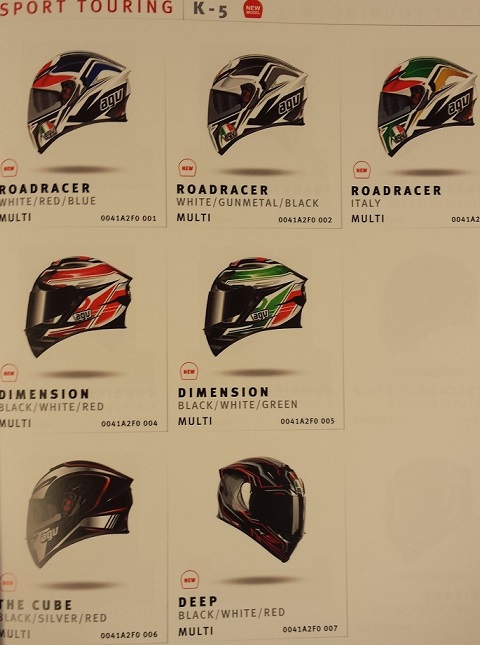 E-Direct Japan 店長ブログ AGV ヘルメット 2015モデル 予約始まりました