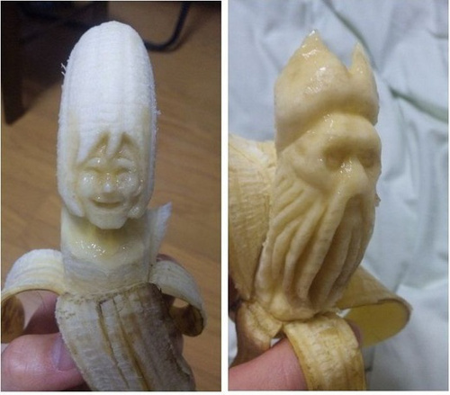「そんなバナナ」 世界が驚愕したバナナアート