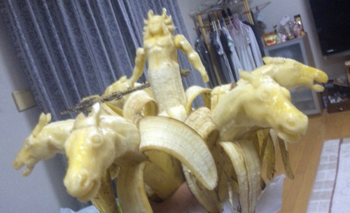 「そんなバナナ」 世界が驚愕したバナナアート