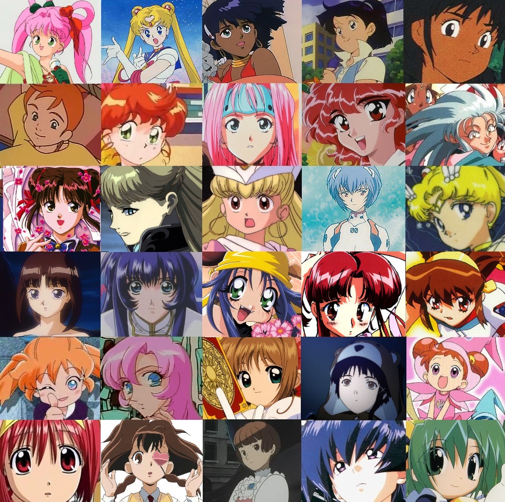 100 Epic Best1990 年代 アニメ 女の子 最高のアニメ画像