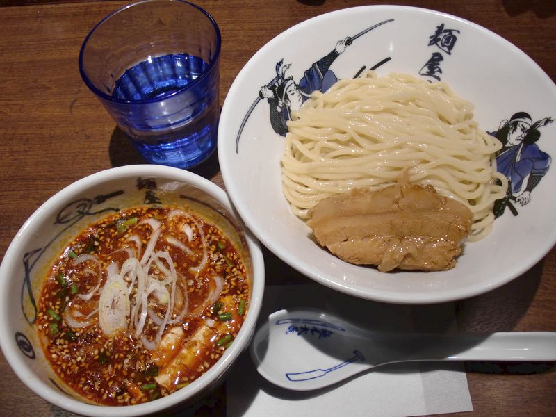 武蔵＠田町・20141105・芝辛つけ麺