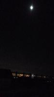 神戸の夜景とお月さま