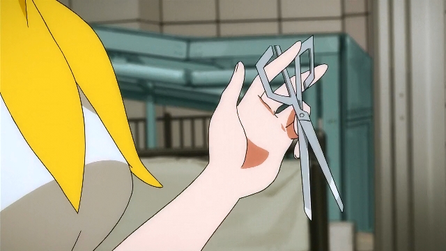 TVアニメ『ガッチャマン クラウズ』で一ノ瀬はじめが持っているハサミ - ヲチモノ